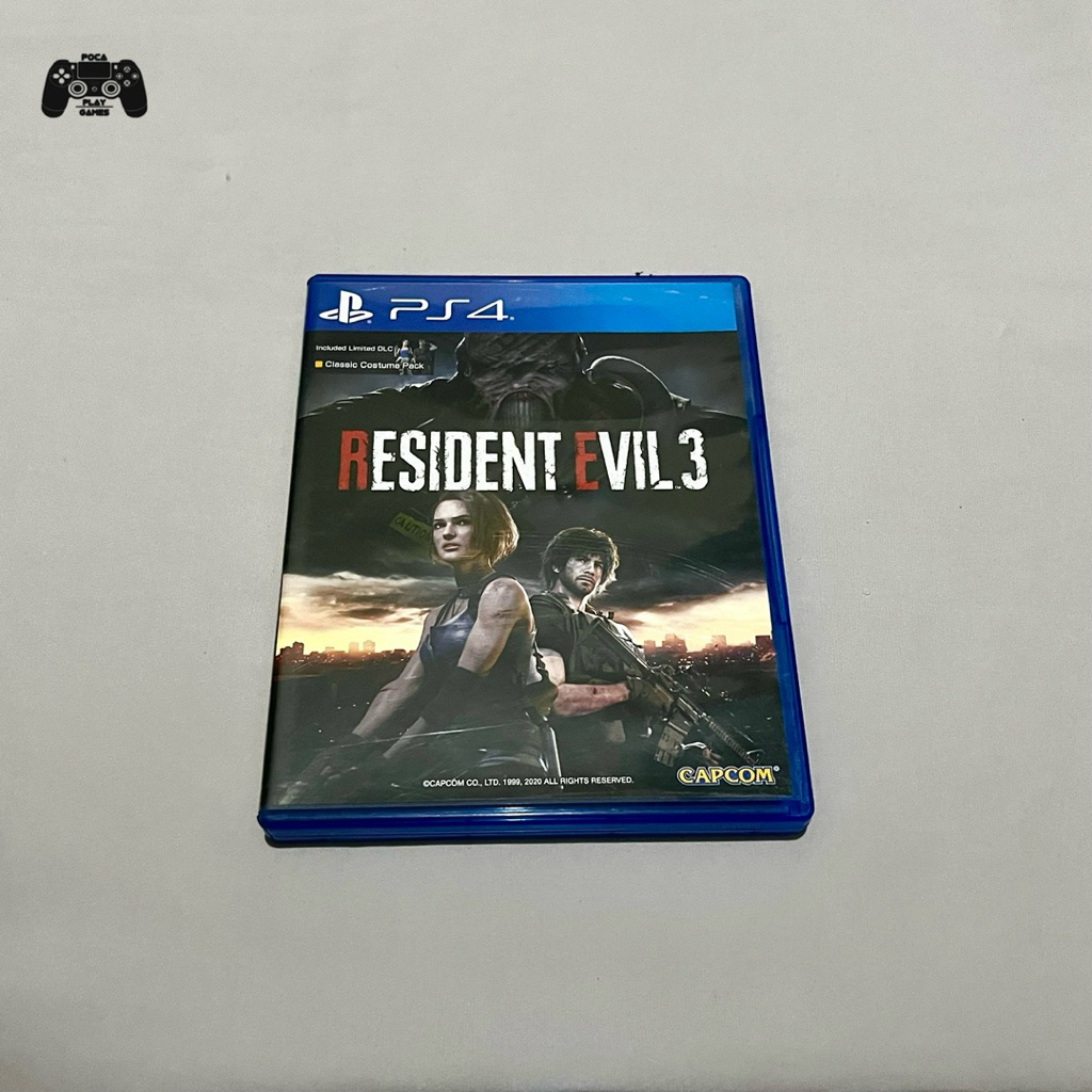 Kaset BD PS4 Resident Evil 3 - Second / Bekas