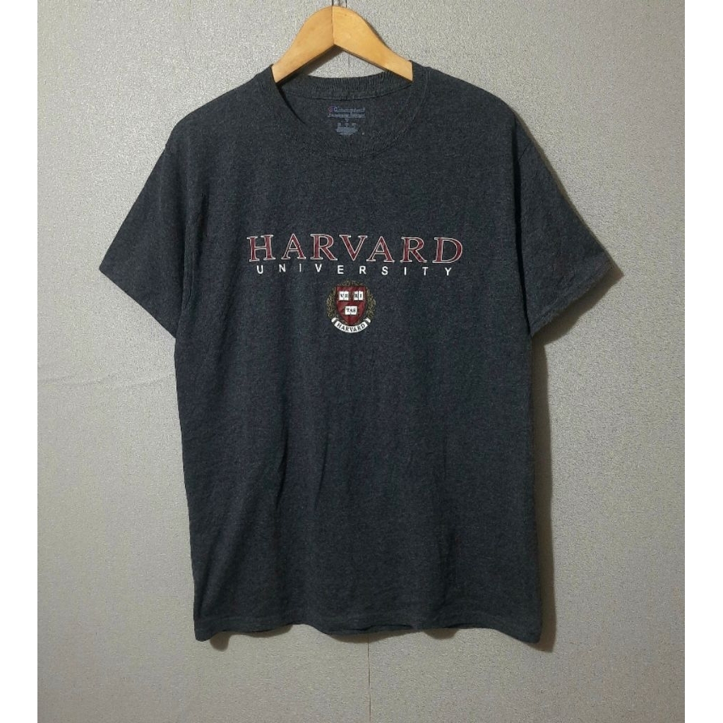 kaos katun CHAMPION HARVARD