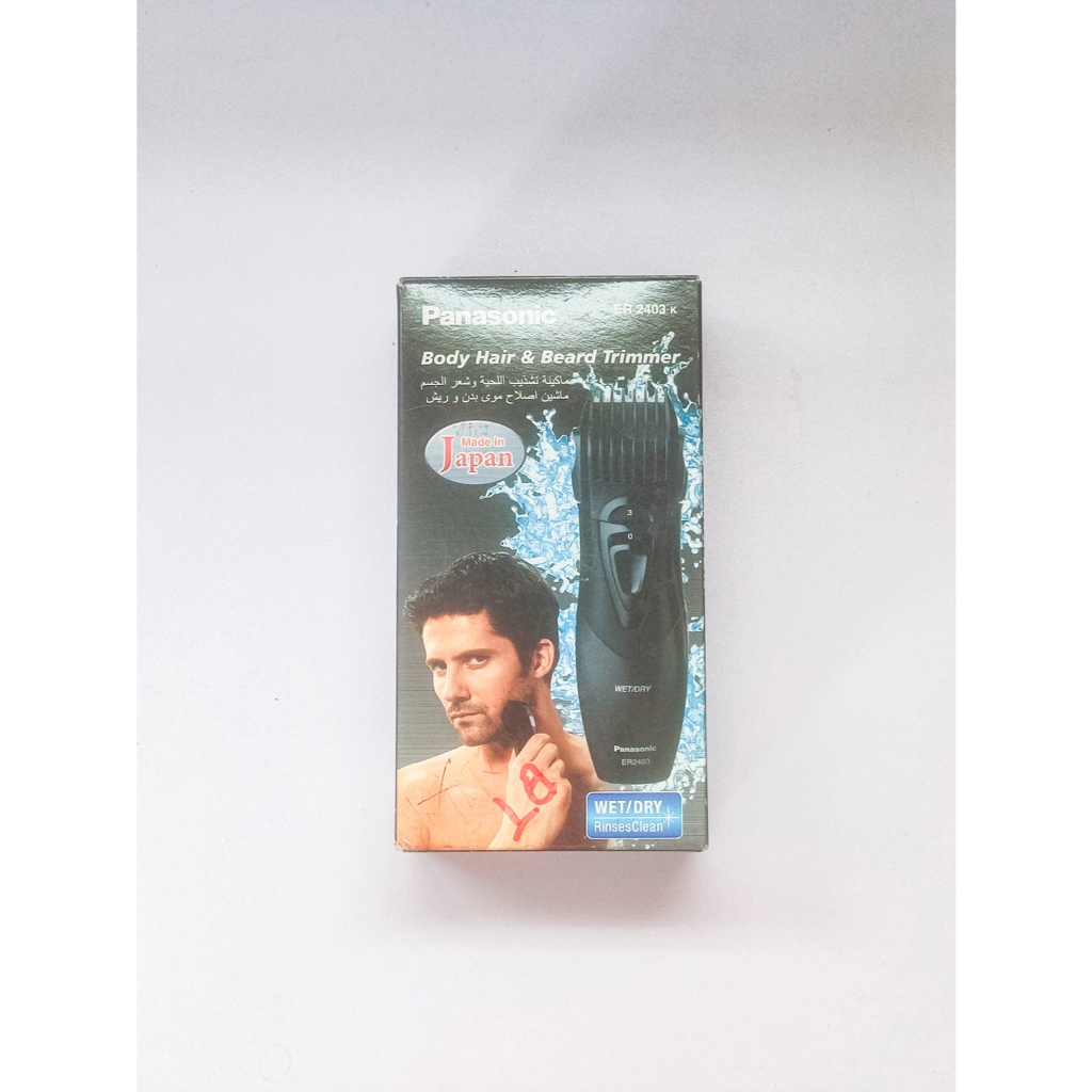 Alat Cukur Elektrik Panasonic ER2403 Electric Shaver Clipper Cukur Jenggot Kumis Pencukur Bulu