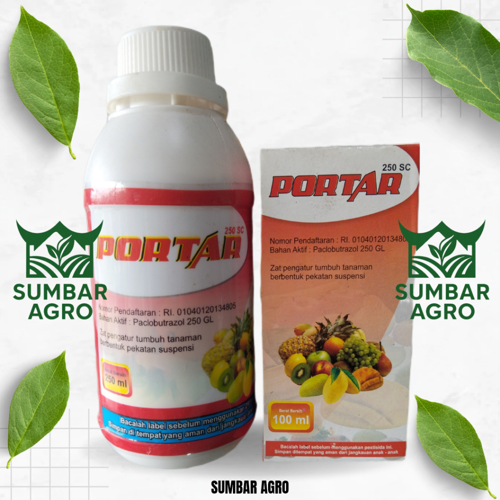 Portar 250SC // ZPT // Paclobutrazol // zat pengatur tumbuh