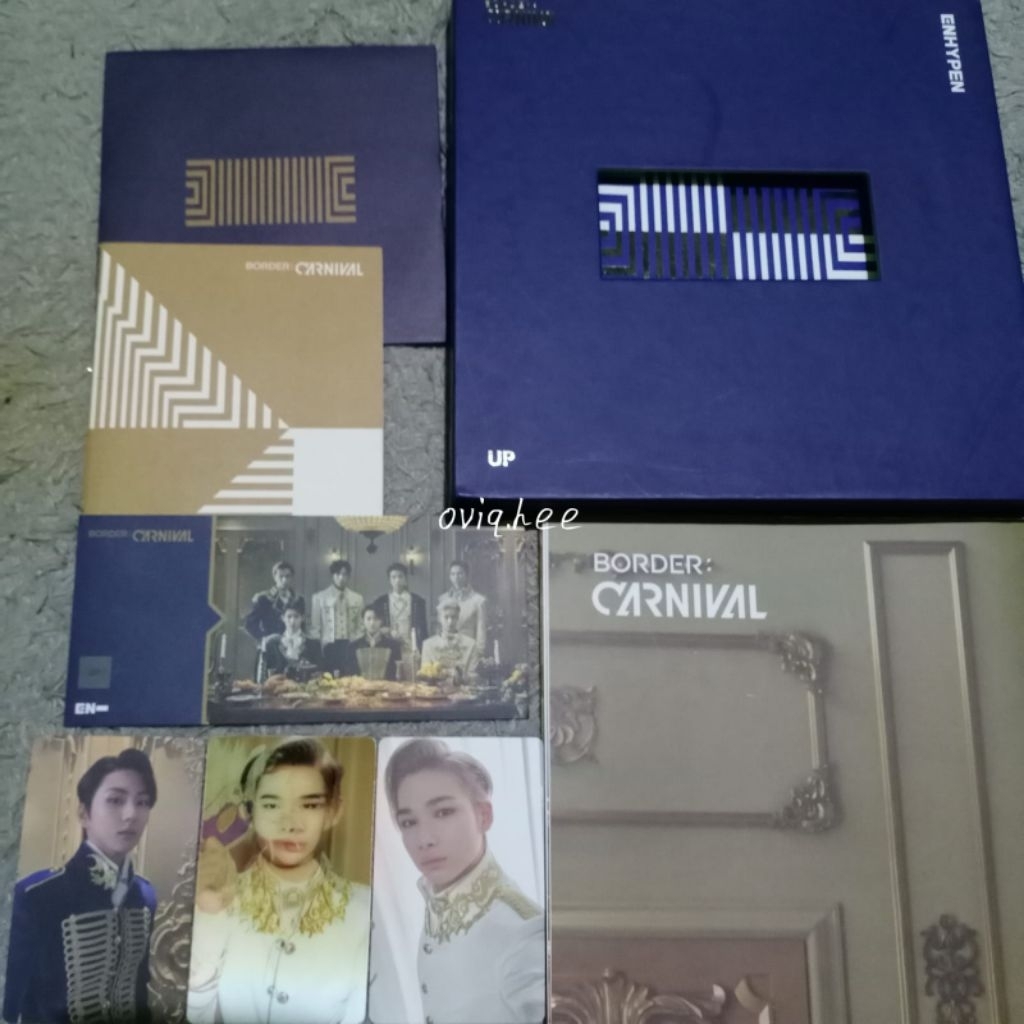 ALBUM ENHYPEN BORDER CARNIVAL UP