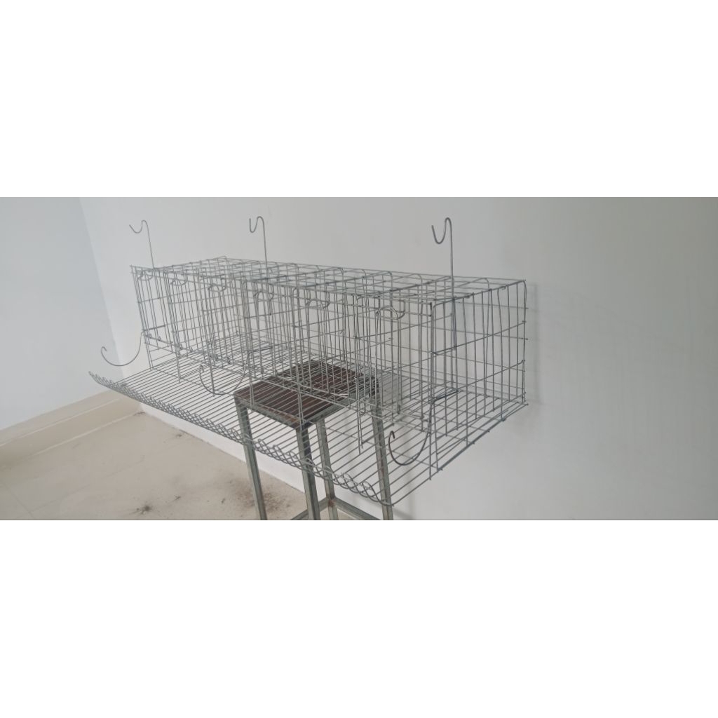 Kandang Ayam Petelur pintu 4 isi 8