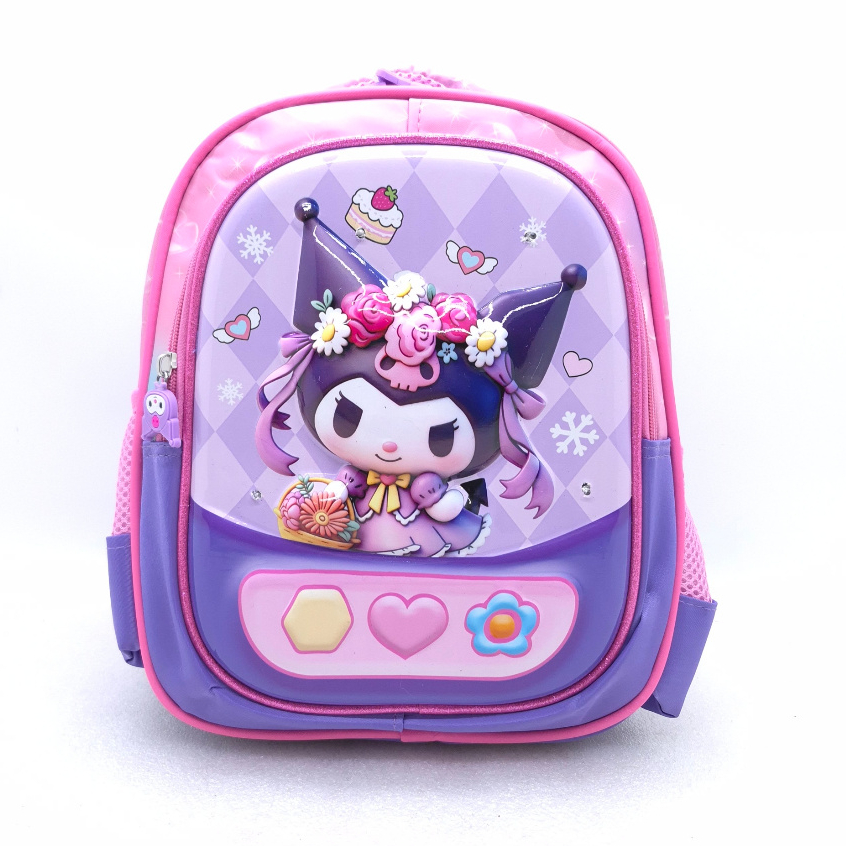 TAS ANAK CEWEK LAMPU LED 12 INCH ALTO IMPORT MURAH 2 RUANG / Tas Sekolah Anak Cewek ALTO KARAKTER OR