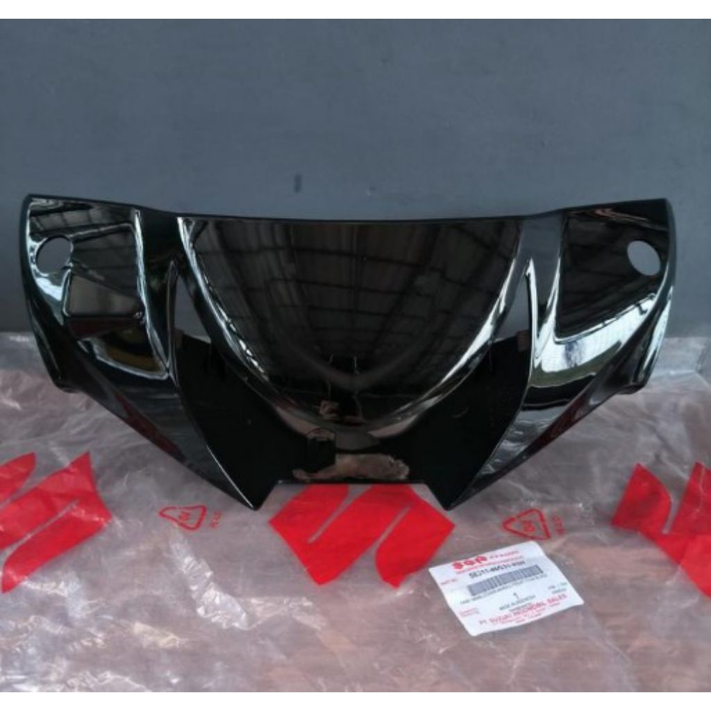 BATOK KEPALA LAMPU DEPAN SPIN HITAM ASLI 100% SGP 56311-46G31-X0H BATOK KEPALA LAMPU DEPAN SPIN 125