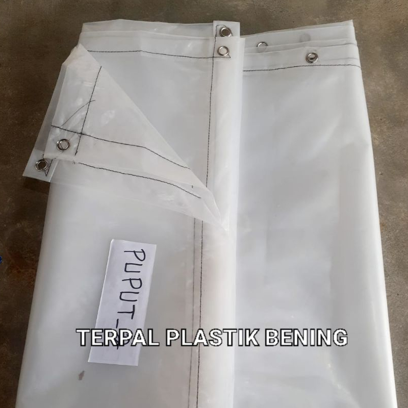 Terpal Plastik Bening 3x3 Meter Terpal Transparan Anti Air Dan Panas