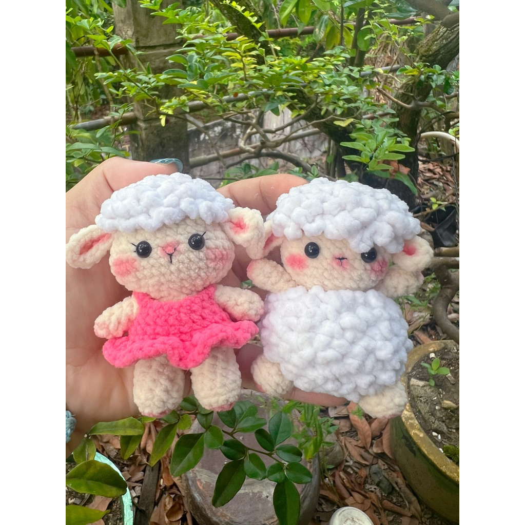 gantungan kunci sheep/domba