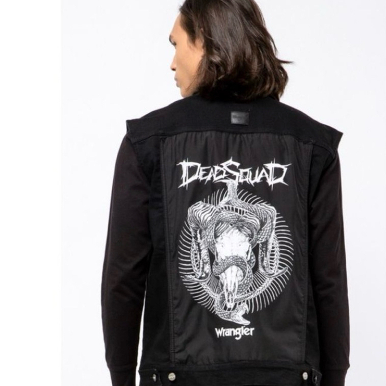 Wrangler x DeadSquad Vest Black