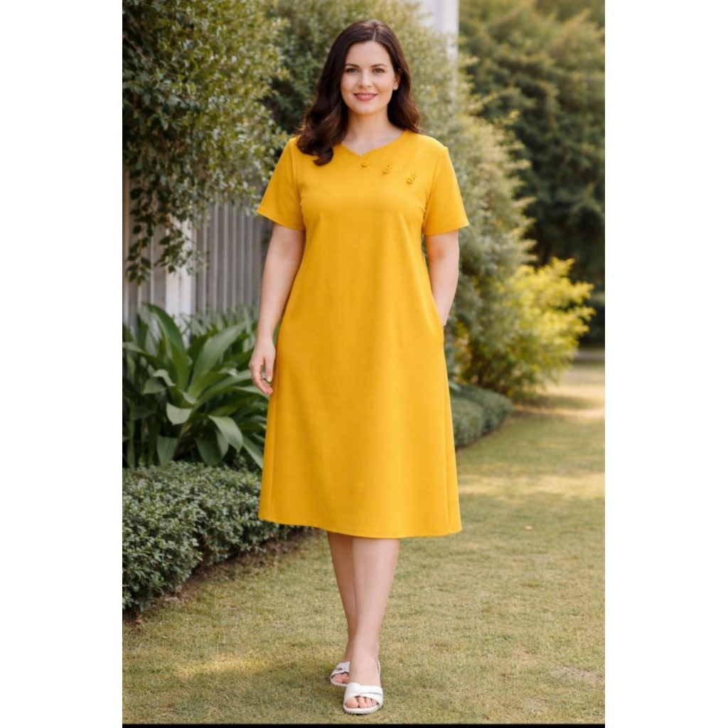 Dress jumbo cheong sam chinese style