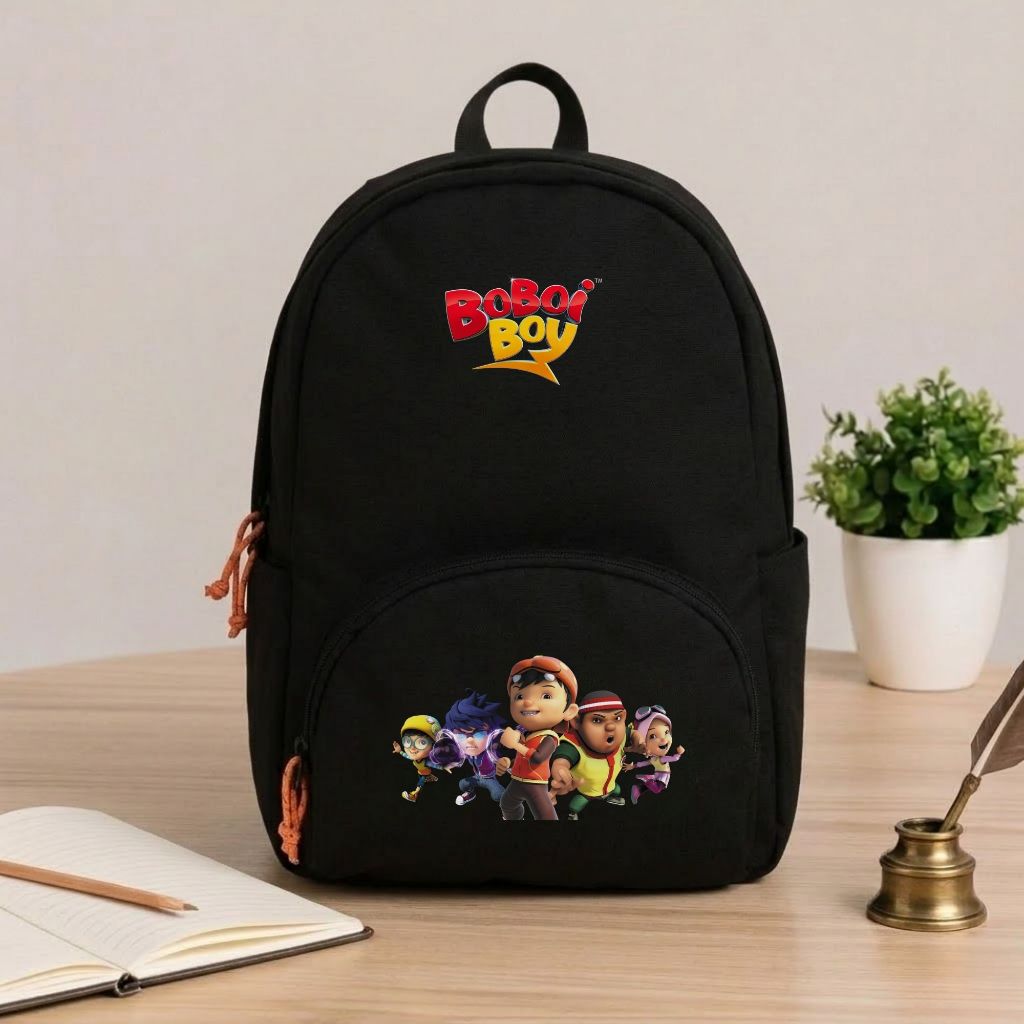 Catenzo - Tas Sekolah Anak Laki-Laki Casual Kasual Ransel Kantong Ori Original Produk Lokal Tas Anti