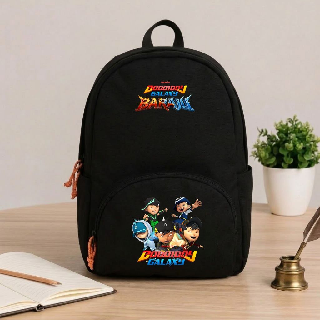 Catenzo - Tas Sekolah Anak Laki-Laki Casual Kasual Ransel Kantong Ori Original Produk Lokal Tas Anti