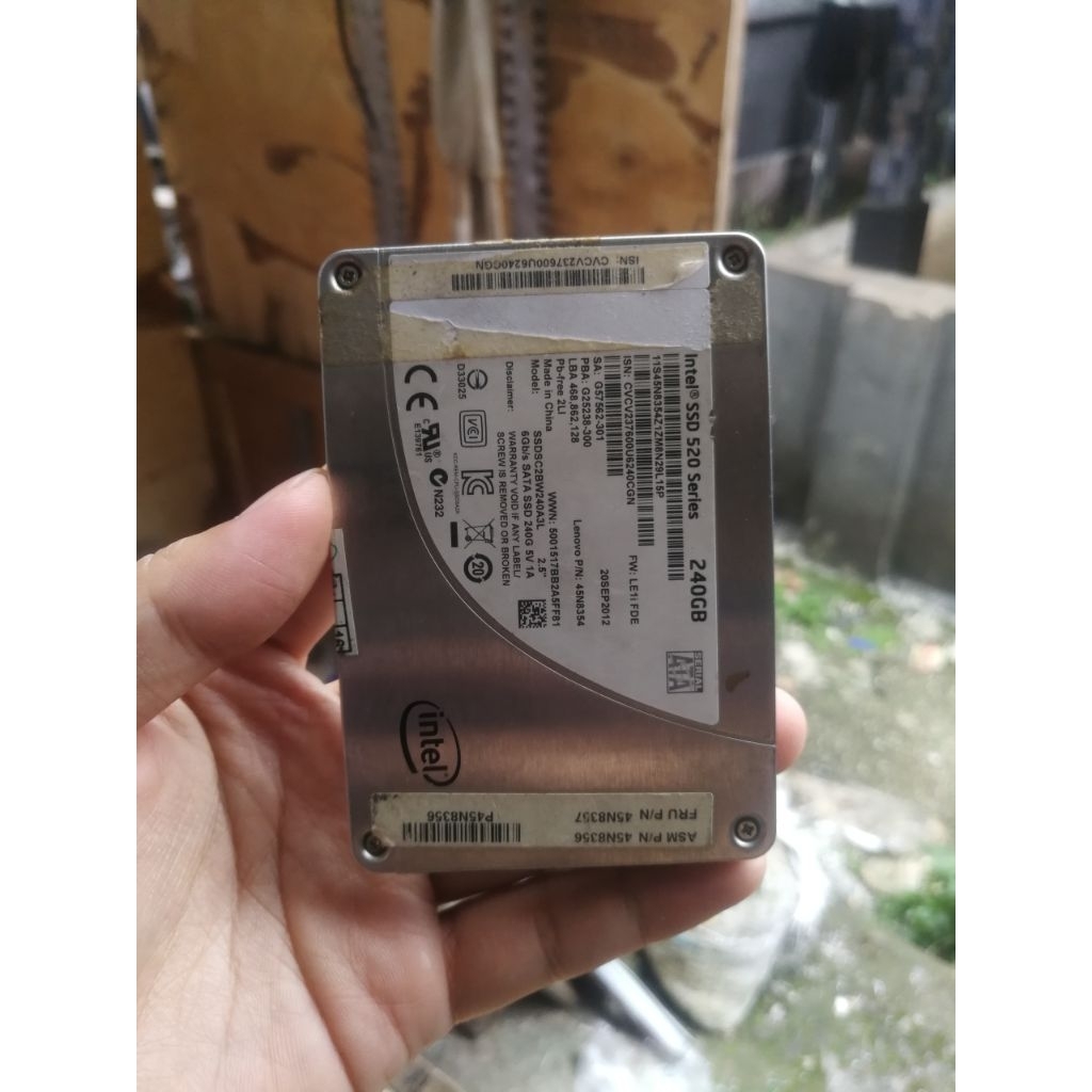 Intel SSD 520 Series 240GB