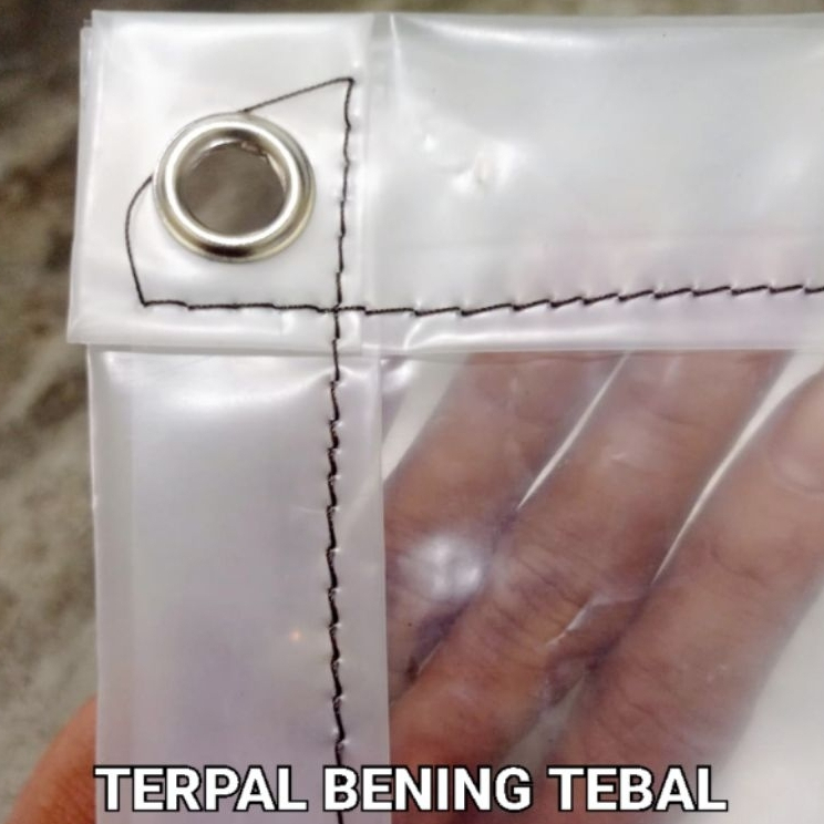 Terpal Plastik Bening 2x7 Meter Terpal Transparan Anti Air Dan Panas