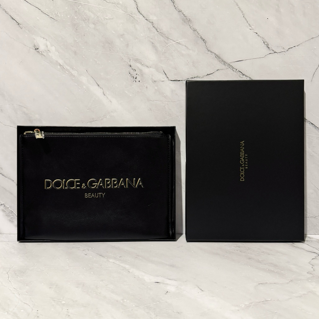 Dolce & Gabbana Beauty Pouch / D&G tas kosmetik makeup bag make up case travel