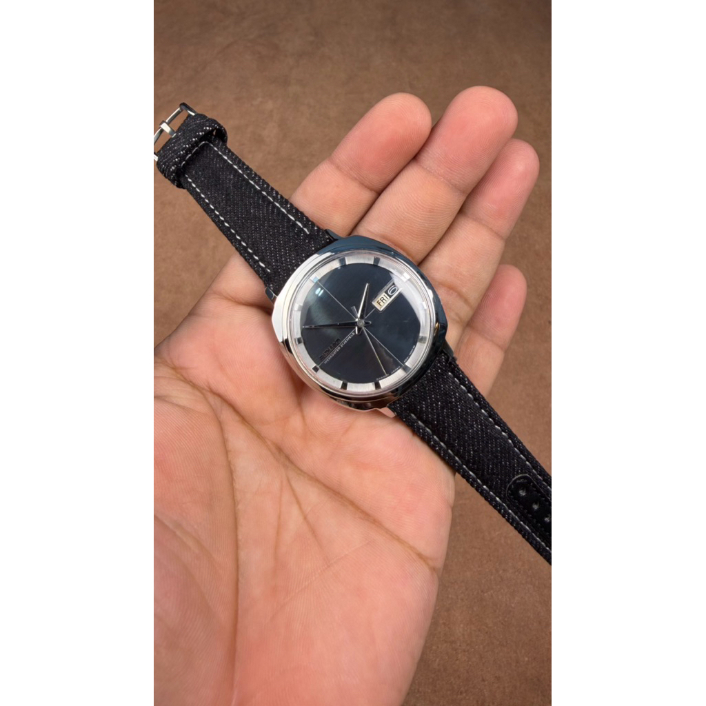 JAM TANGAN PRIA SEIKO WEEKDATER SPORTMATIC 6619 7001 JAPAN VINTAGE