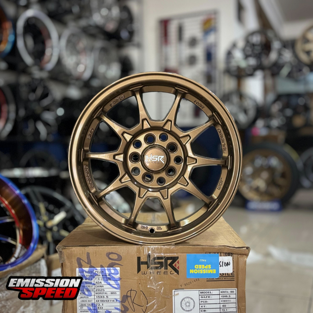 Velg Mobil HSR Boroko SRD Ring 15 Hole 5 - Velg Granmax, Ertiga, APV, INNOVA