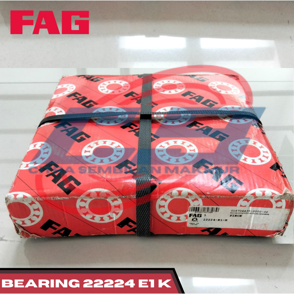 FAG SPHERICAL ROLLER BEARING 22224 E1 K ROLLER BEARING MERK FAG MADE IN CHINA