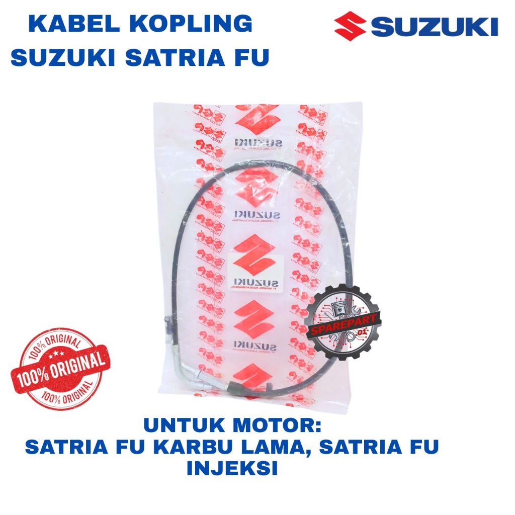 KABEL KOPLING ORIGINAL SUZUKI SATRIA FU, SATRIA FU KARBU LAMA, SATRIA FU INJEKSI