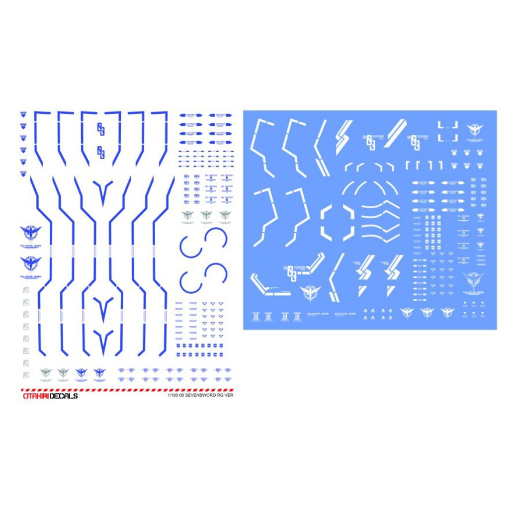00 SEVEN SWORD VER RG DECAL
