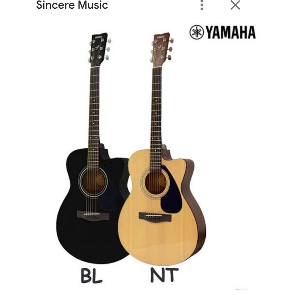 Gitar Yamaha Akustik/Folk Gitar FS100C Original (Tanpa Tas)