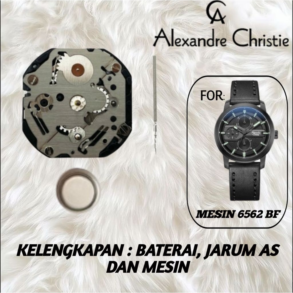 Mesin Alexandre Christie original 6562 BF