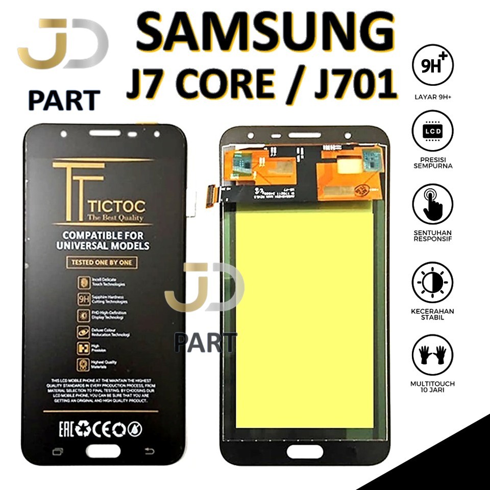 LCD TOUCHSCREEN SAMSUNG J7 CORE / J701 COMPLETE ORIGINAL 100% FULLSET