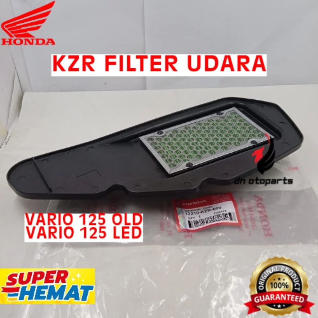 FILTER UDARA ORIGINAL YAMAHA KODE KZR, FILTER UDARA VARIO 125 OLD, FILTER UDARA VARIO 125 LED






