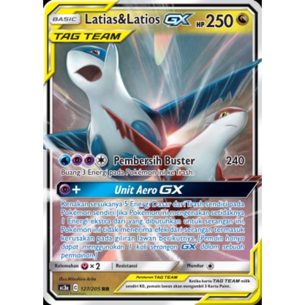 Tcg Pokemon Latias & Latios Tag Team GX ID 2020