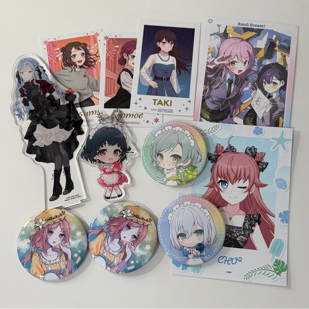 Ave Mujica Mygo Suipara Bang Dream Bandori Merch