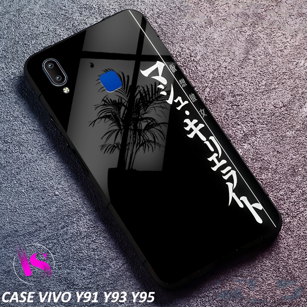 SoftCase Untuk VIVO Y91 Y93 Y95 Casing Glossy Case Glossy - Kesing Kaca Kilau - Casing Costum - Case