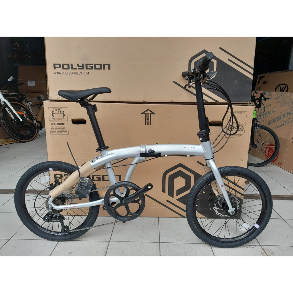 Sepeda Lipat Seli FOLDING BIKE 20 inch POLYGON URBANO 2 / URBANO 2.0 7 SPEED TERBARU Garansi resmi