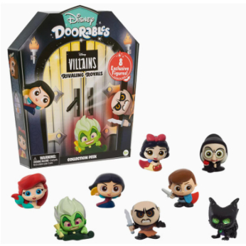Disney Doorables Villains Figure Toy Ursula Mermaid Kawaii Glass Eye Model Doll Collection Ornaments