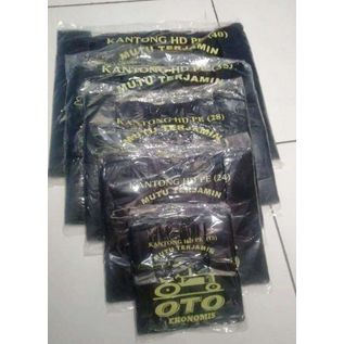 KANTONG PLASTIK OTO HITAM / KANTONG PLASTIK HD PE OTO HITAM