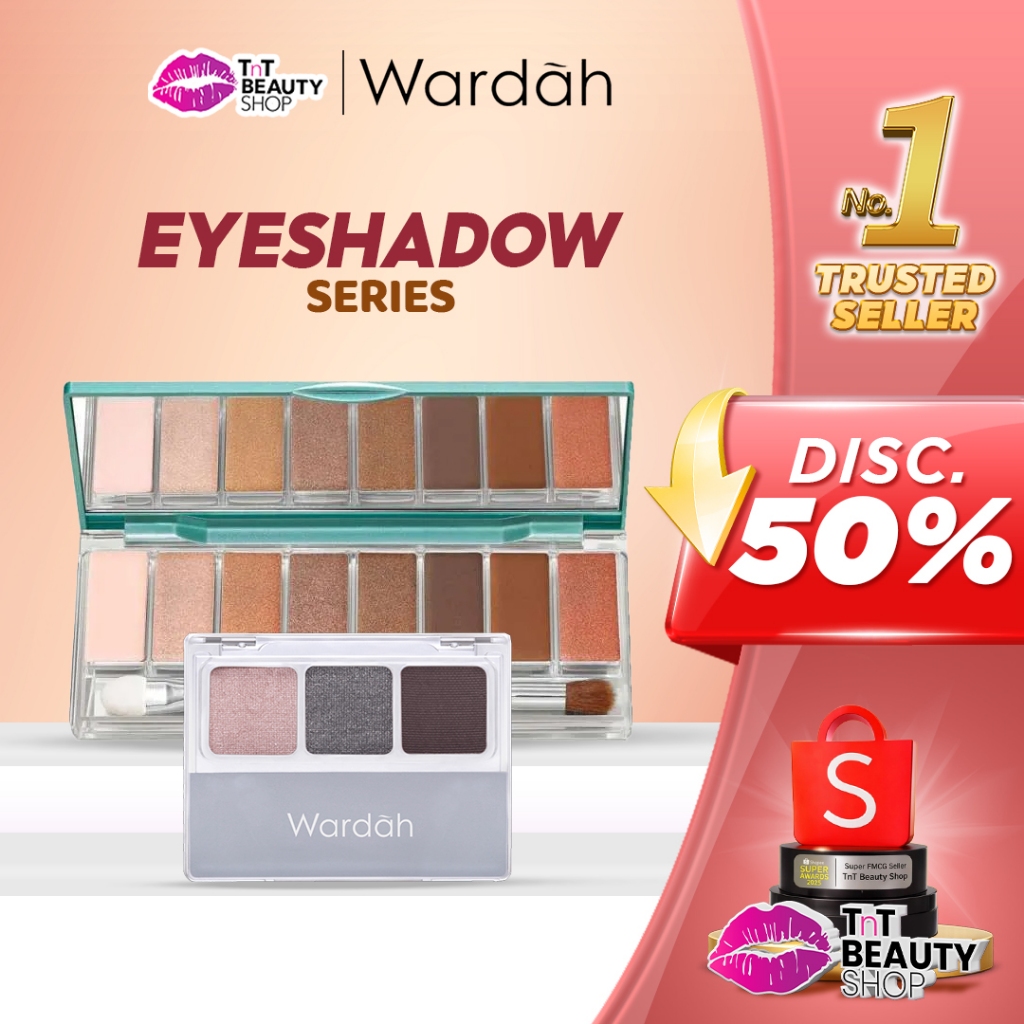 Wardah Eyeshadow SERIES | Classic Passionate Eye Shadow | TnT Beauty Shop