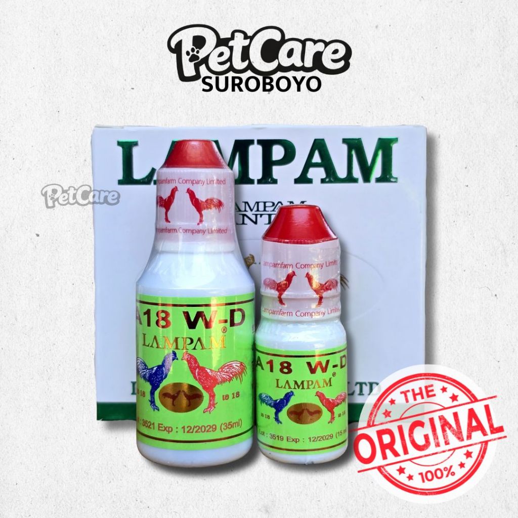 Lampam A18 WD obat rawatan ayam lampam / Lampam A 18 WD rawatan ayam