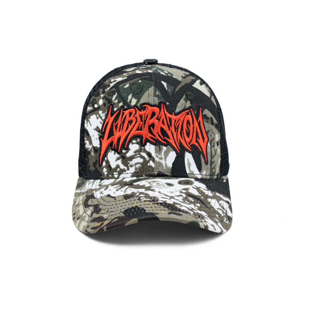 TRUCKER HAT LIBERATION -  SAVAGE CAMO STRIKE | Topi Trucker Liberation Camo