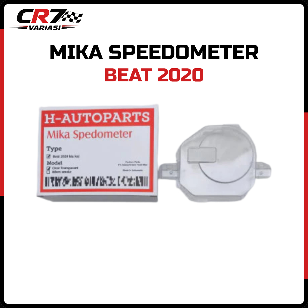 Mika Speedometer Kilometer Beat 2020 Kia Koj Deluxe Street (clear) CR7 Variasi Motor