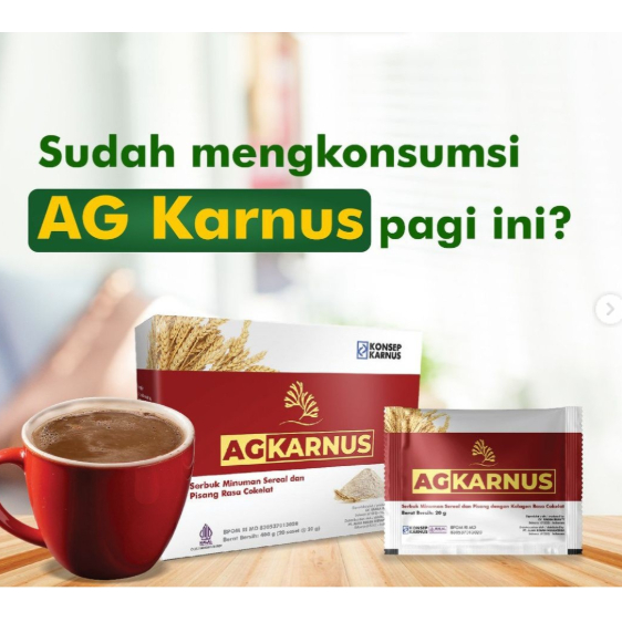 Alga Gold AG Asli Minuman Sereal