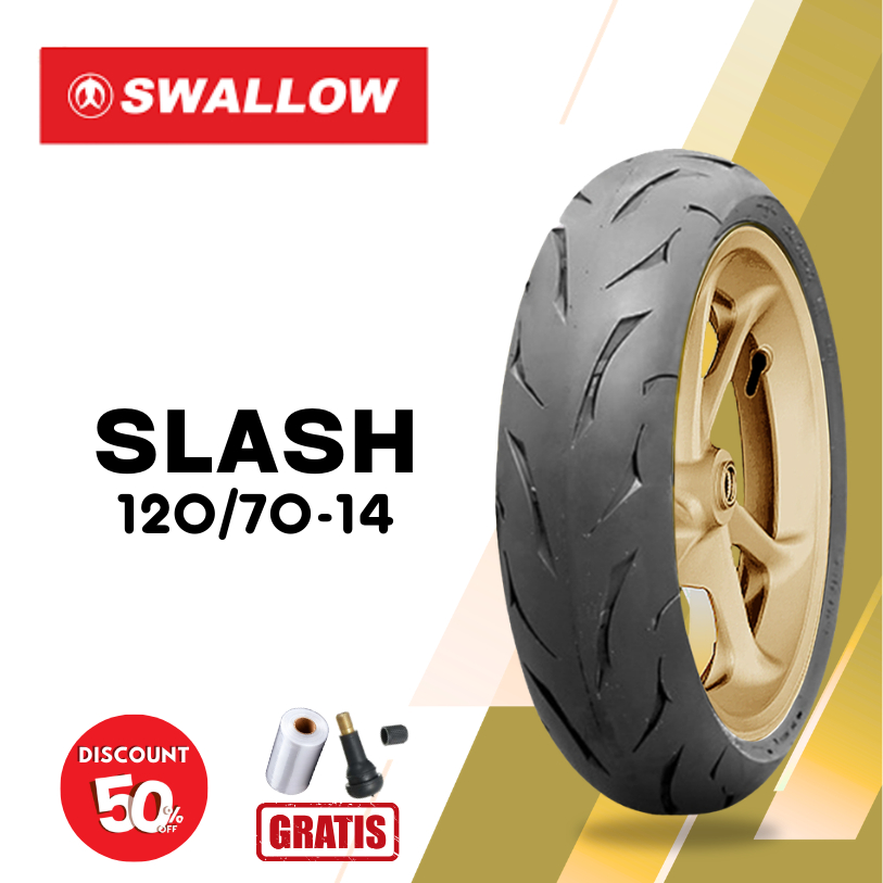 Ban Motor SWALLOW SLASH 120/70-14 Tubeless