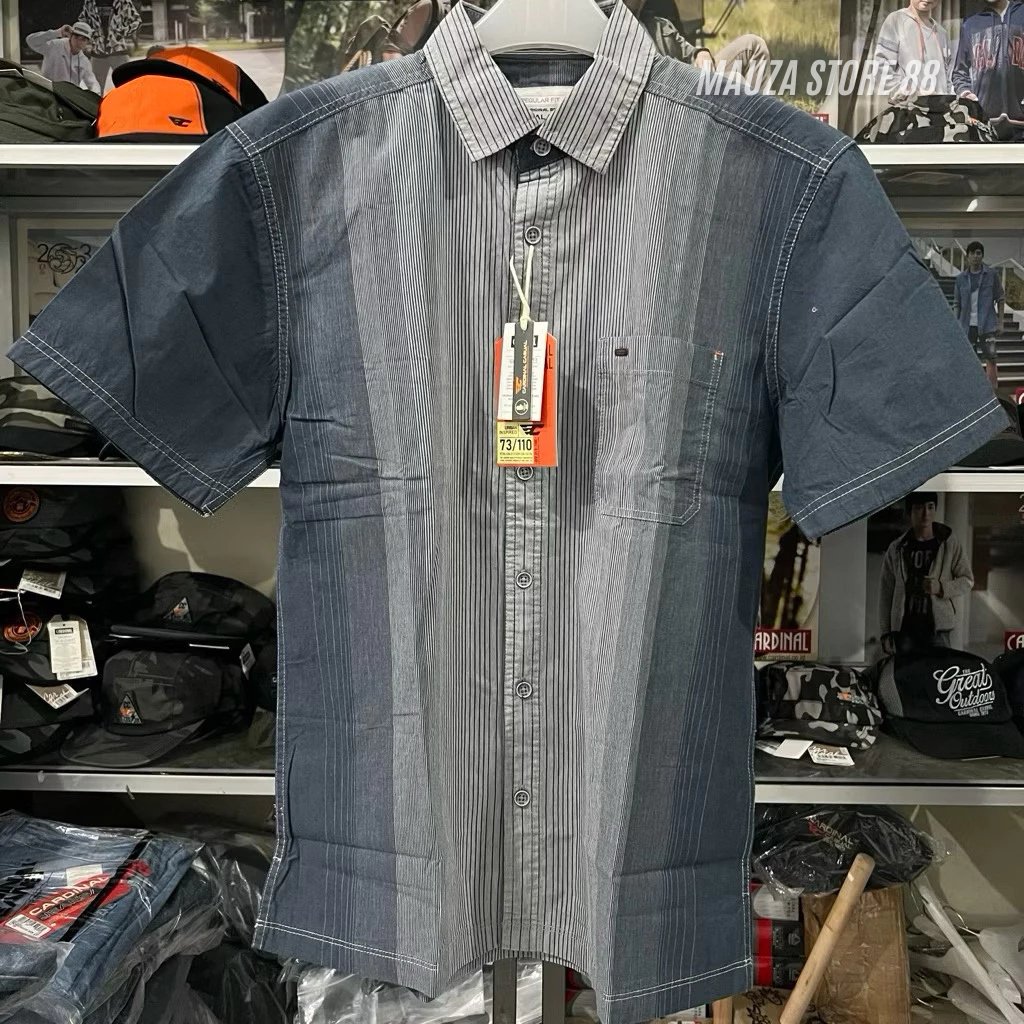 Kemeja Cardinal Casual Lengan Pendek
