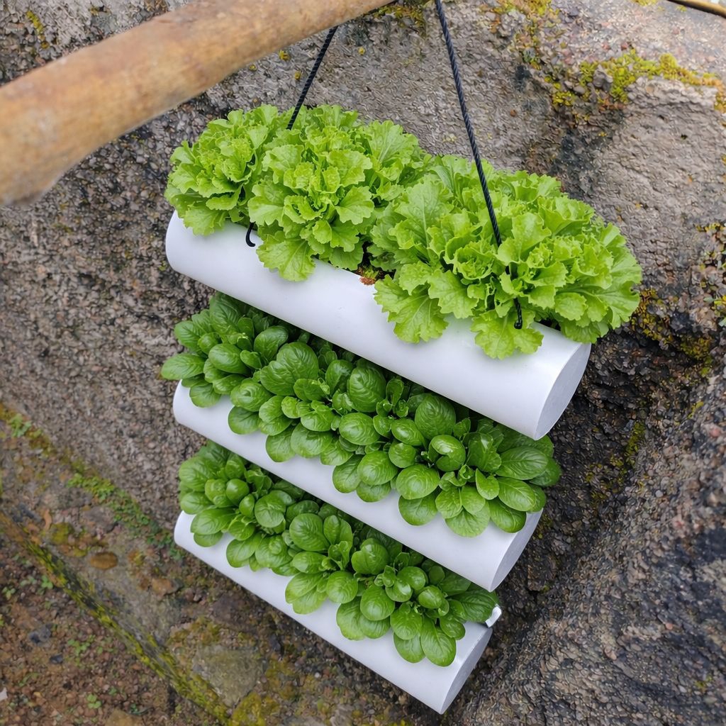 POT VERTIKAL GARDEN PANJANG 30CM 3 TINGKAT