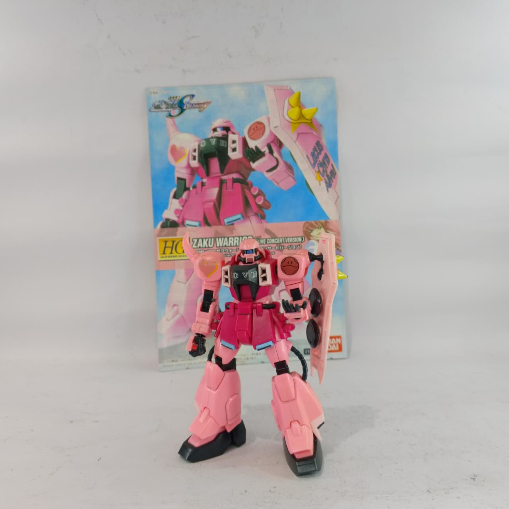 Bandai HG Zaku Warrior Live Concert ver / Gundam Seed Destiny 1/144 2nd Sudah Rakit HS384