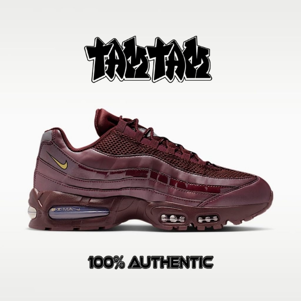 Nike Air Max 95 OG Maroon Black 100% Original
