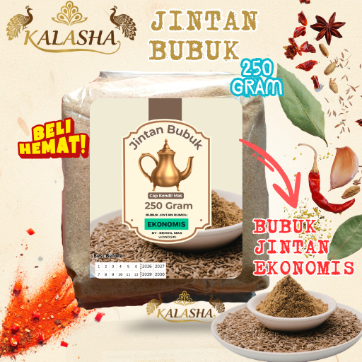 Jintan Bubuk Ekonomis 250gram - Bubuk Jintan - Kencil mas jintan bubuk bumbu masak