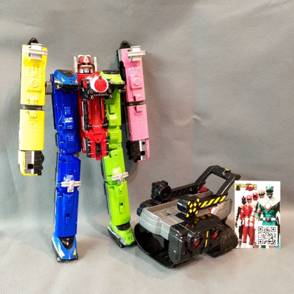 DX Megazord Toqyu Oh Set Changer Super Sentai Toqyuger Original BANDAI Japan version