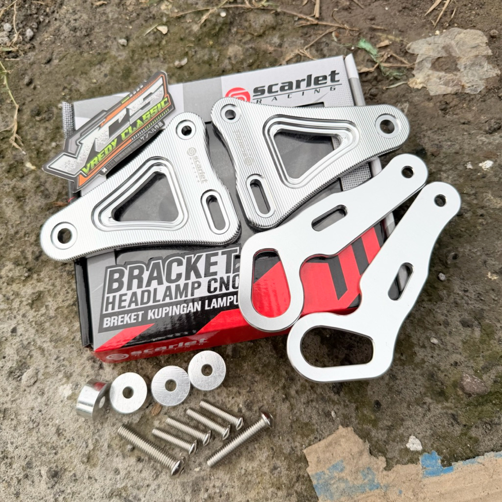 kupingan ninja SS CNC by scarlet kupingan lampu ninja SS IMPOR SCARLET CNC