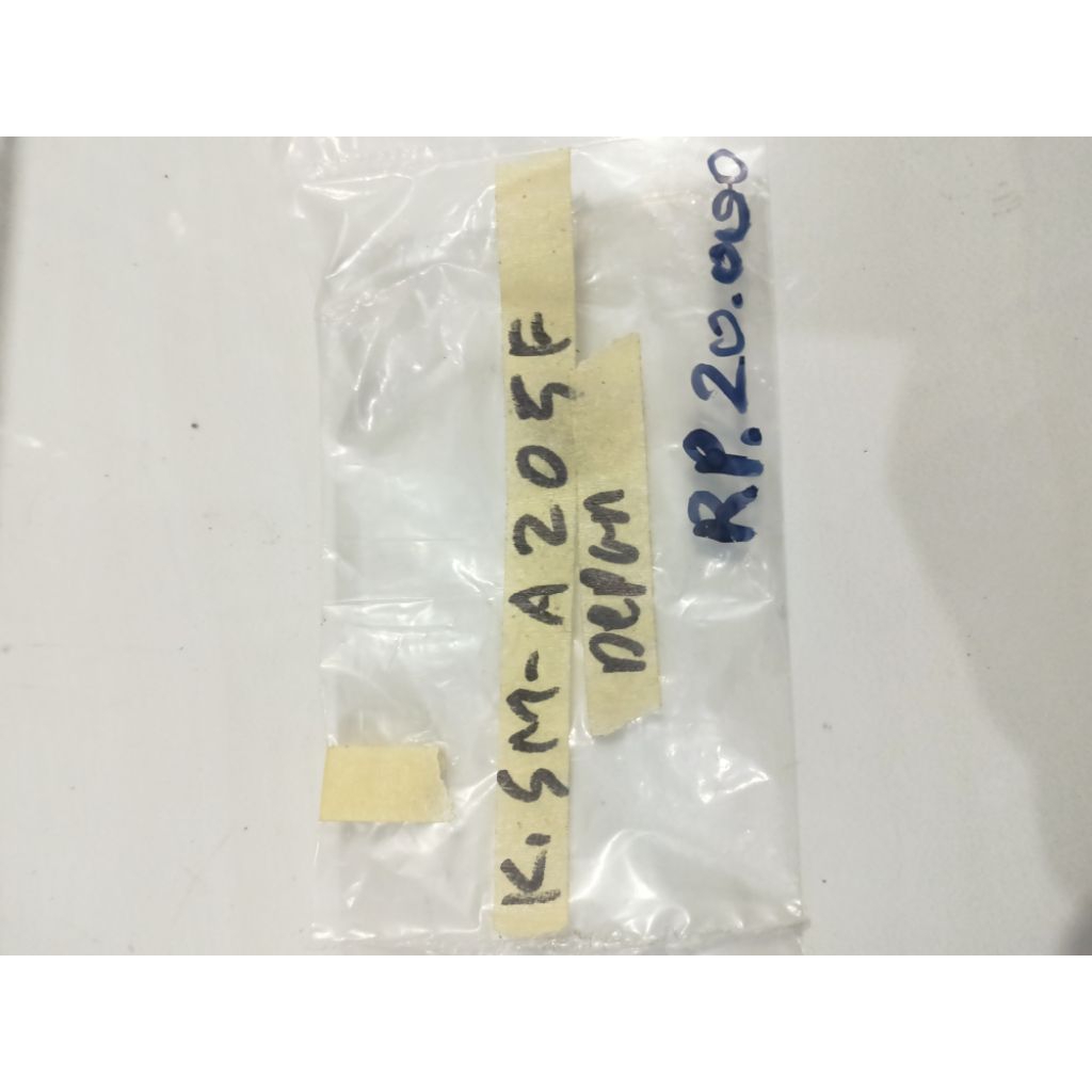 Kamera depan saja Hp Samsung A20 SM-A205F ori cabutan normal