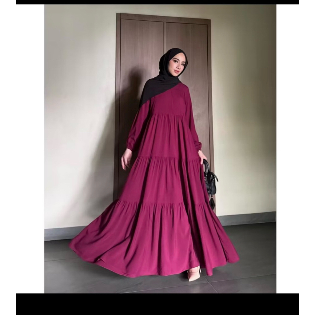 PRELOVED GONEGANI RUFFLE DRESS