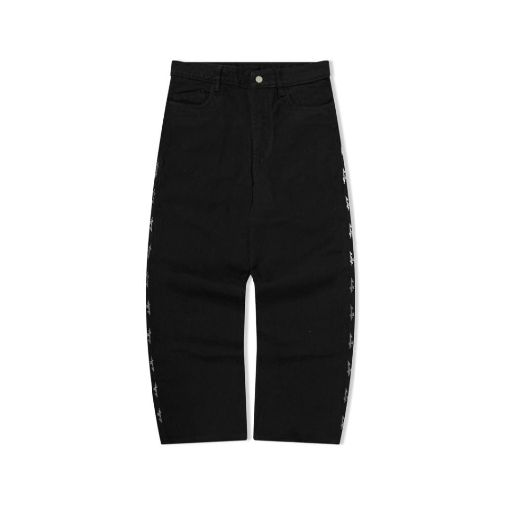 CALLE RIVET BLACK DENIM