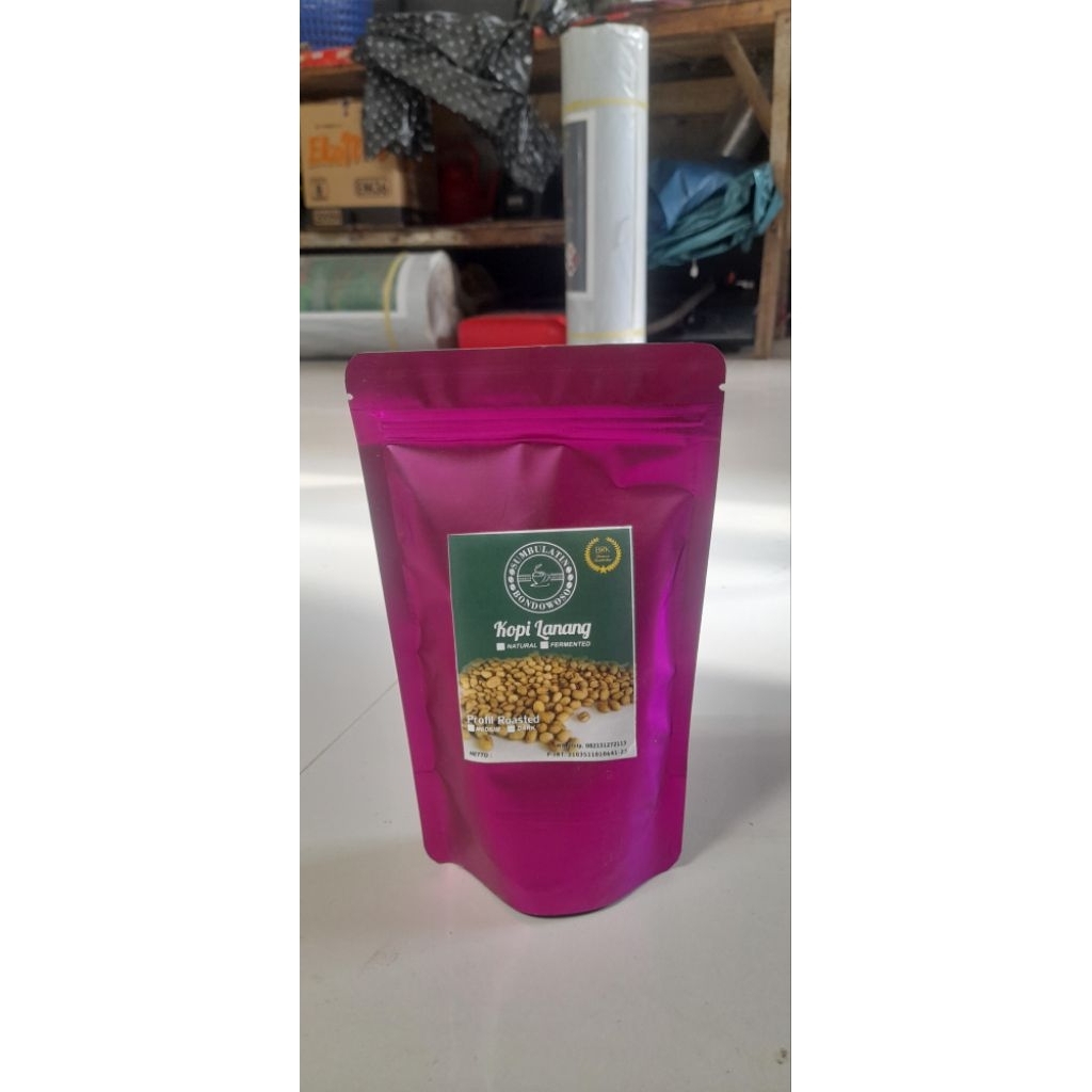 kopi lanang 100%asli pegunungan bondowoso ijen 100 gr