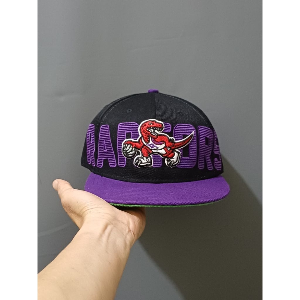 topi vintage toronto raptors hardwood classics second